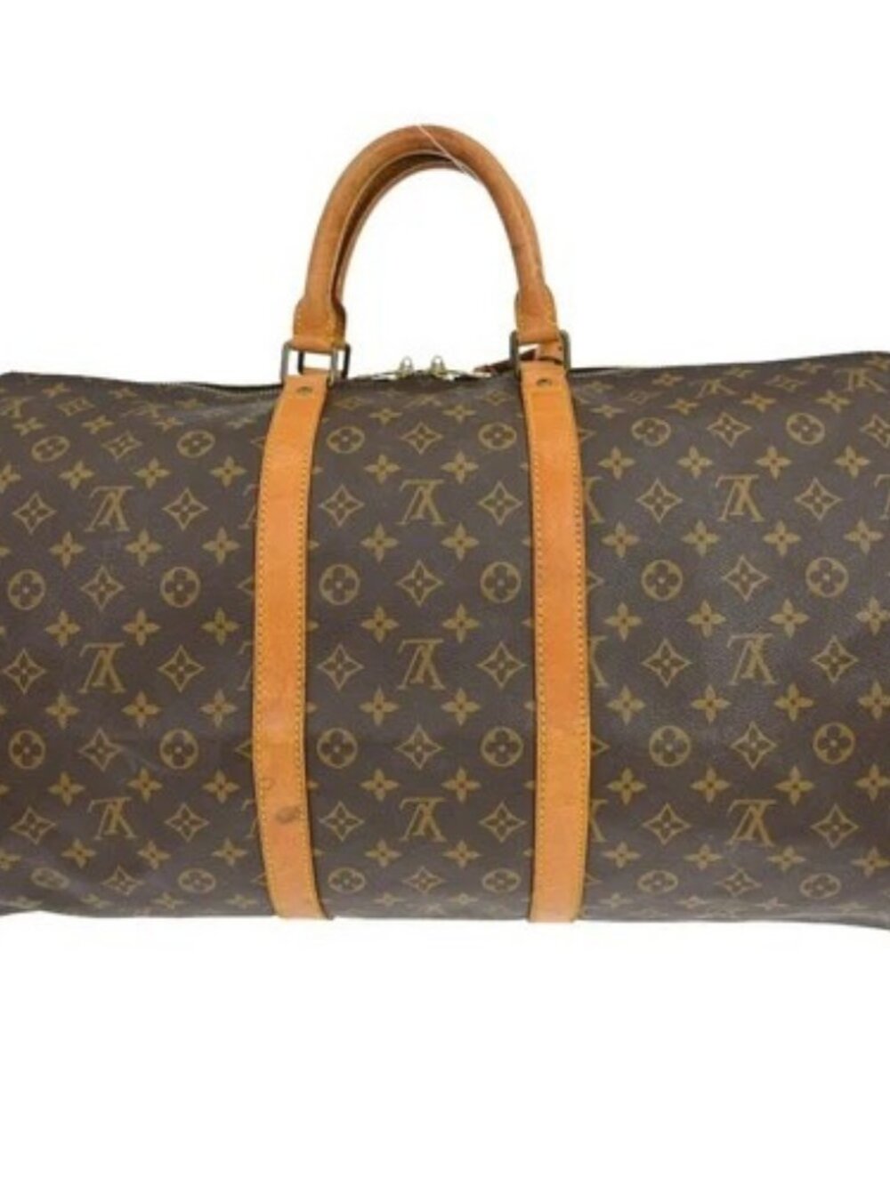BUYIT03 LOUIS VUITTON KEEPALL 55 TRAVEL HANDBAG MONOGRAM M41424 MI0921 RQ02815 - Picture 2 of 15
